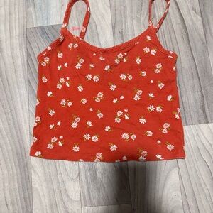 Forever 21 floral crop top
